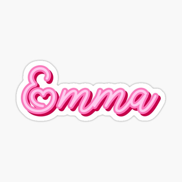  Emma Gifts & Designs for Girls Emma Things Funny Name Gift -  Almohada para niña (18.0 x 18.0 in), multicolor : Hogar y Cocina