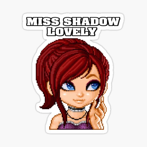 MISSSHADOWLOVELY Sticker