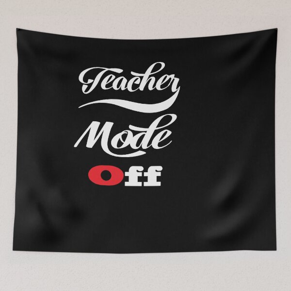 Item preview, teacher mode off designed and sold by binkashop.