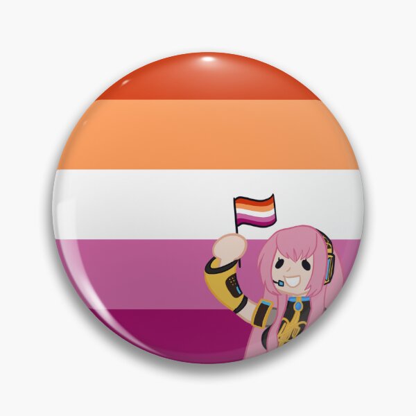 Item preview, Lesbian Flag Luka Megurine designed and sold by Vee-s-World-111.