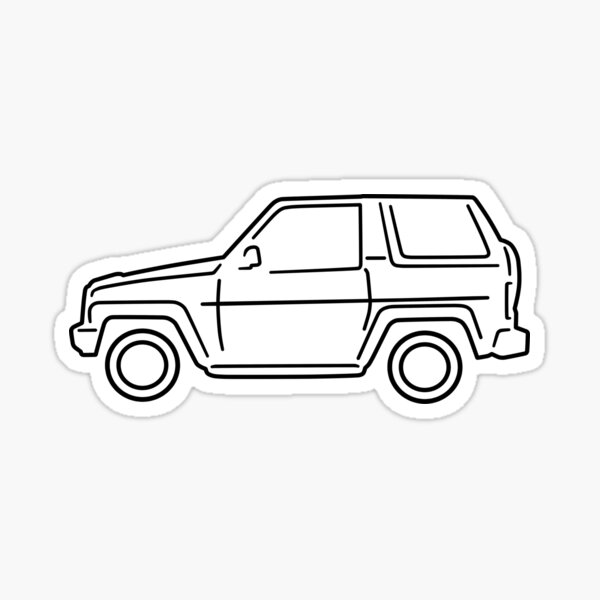 Daihatsu Rocky 4x4 Sticker