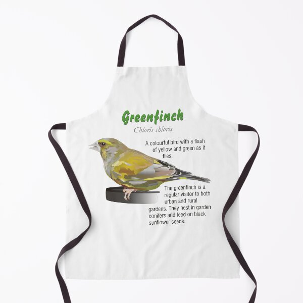 Artikelvorschau, Grünfink-Garten-Vogel-Illustration entworfen und verkauft von BijouArt.