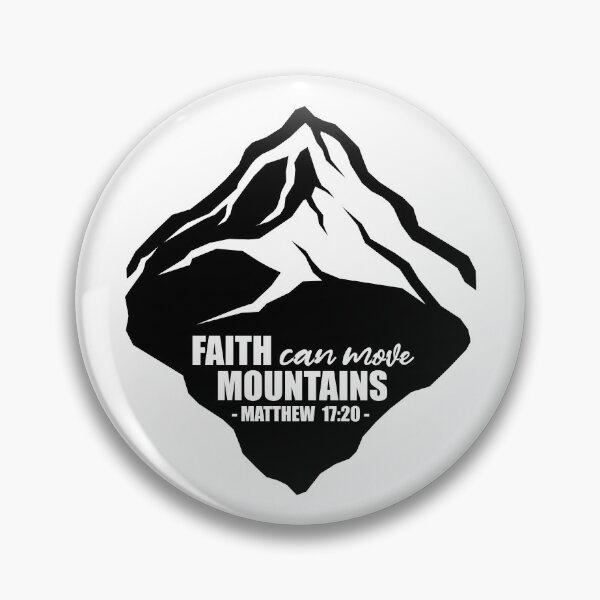 Item preview, FAITH CAN MOVE MOUNTAINS designed and sold by AnaelDraw.