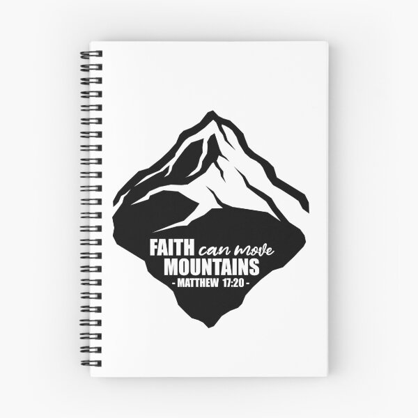 Item preview, FAITH CAN MOVE MOUNTAINS designed and sold by AnaelDraw.