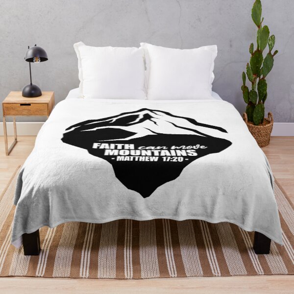 Item preview, FAITH CAN MOVE MOUNTAINS designed and sold by AnaelDraw.