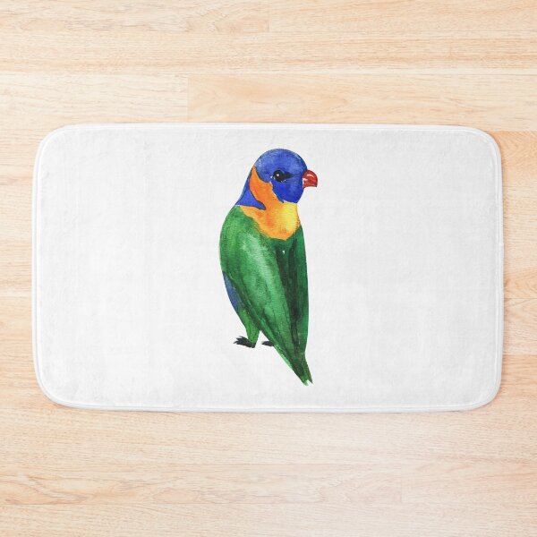 Item preview, Cute Australian Rainbow Lorikeet, Rainbow Lorikeet Watercolor, Colorful Native Australian Birds, Watercolor Rainbow Lorikeet Illustration designed and sold by Paintcorner.