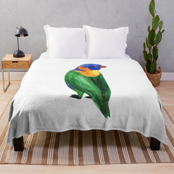 Item preview, Cute Australian Rainbow Lorikeet, Rainbow Lorikeet Watercolor, Colorful Native Australian Birds, Watercolor Rainbow Lorikeet Illustration designed and sold by Paintcorner.