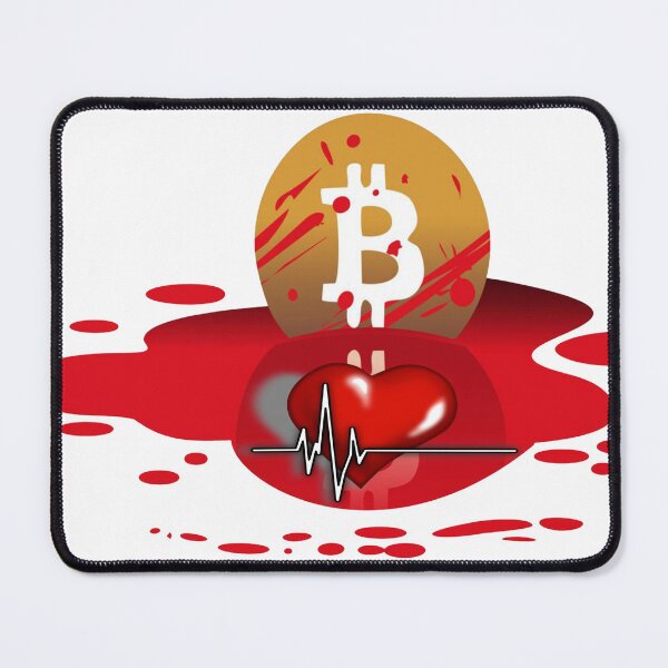 Item preview, Bitcoin can give you a heart attack designed and sold by lil wazabi.