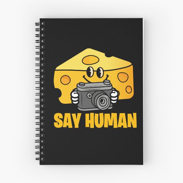Item preview, Say Human Cute Photographer Cheese Pun designed and sold by retrippy.