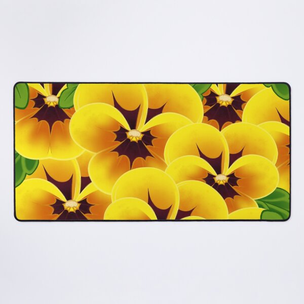 Item preview, Viola tricolor - Yellow flower designed and sold by MinEkkoArt.