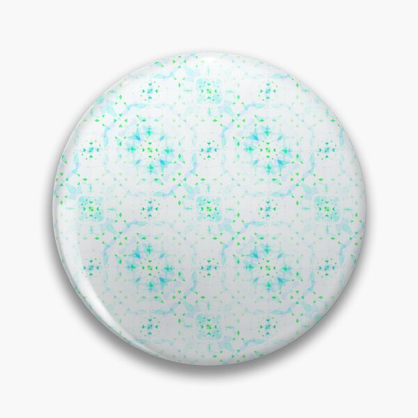 Item preview, Soft Baby Blue Green Spring and Summer Geometric Pattern designed and sold by PatternPerfect.