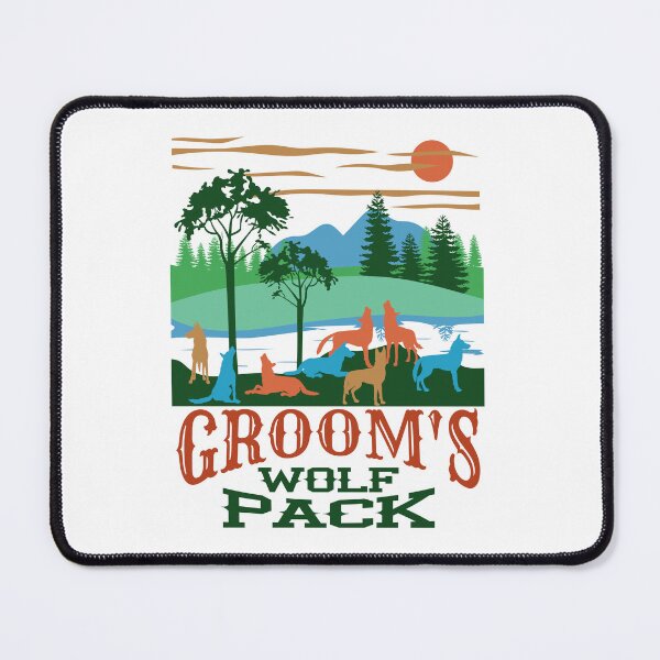 Item preview, Groom's Wolf Pack Wedding designed and sold by jaygo.