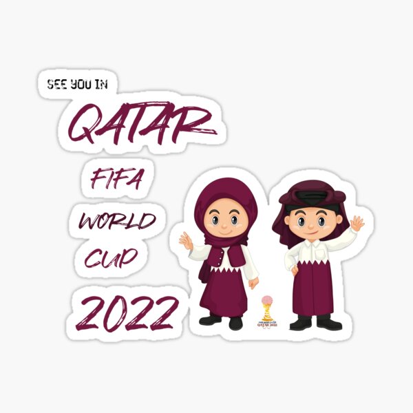 see you in Qatar Sticker
