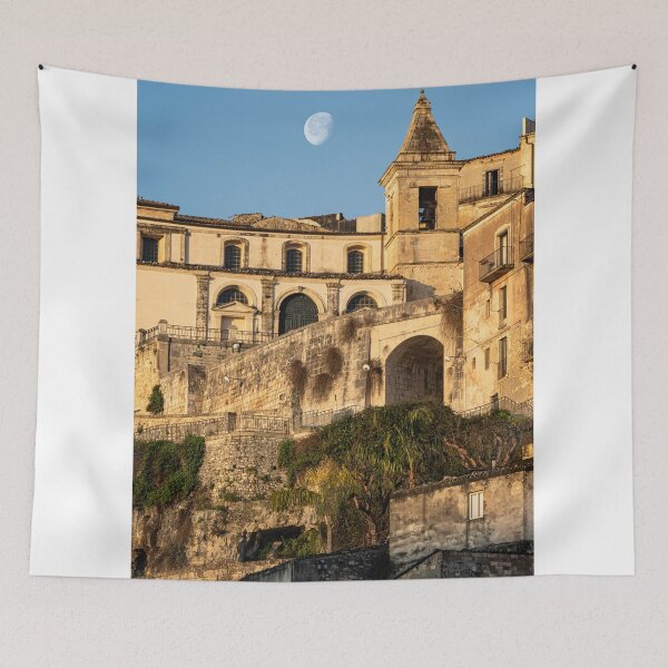 Item preview, Moon Over Ragusa Sicily designed and sold by PhotoArt by Joan Carroll.