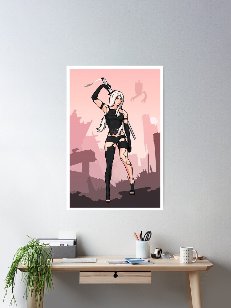 NieR: Automata A2 ポスター NieR:Automata Ver1.1a' New Visual for A2 : r/nier