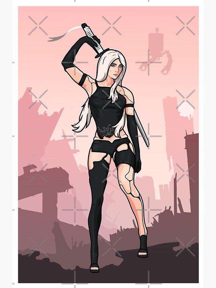 NieR: Automata A2 ポスター NieR:Automata Ver1.1a' New Visual for A2 : r/nier