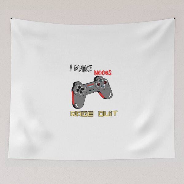 Item preview, Make Noob Rage Quit designed and sold by HdanRDesign.