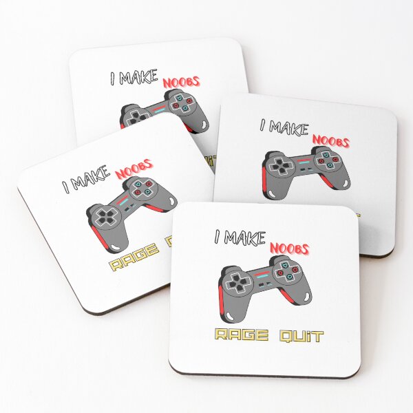 Item preview, Make Noob Rage Quit designed and sold by HdanRDesign.