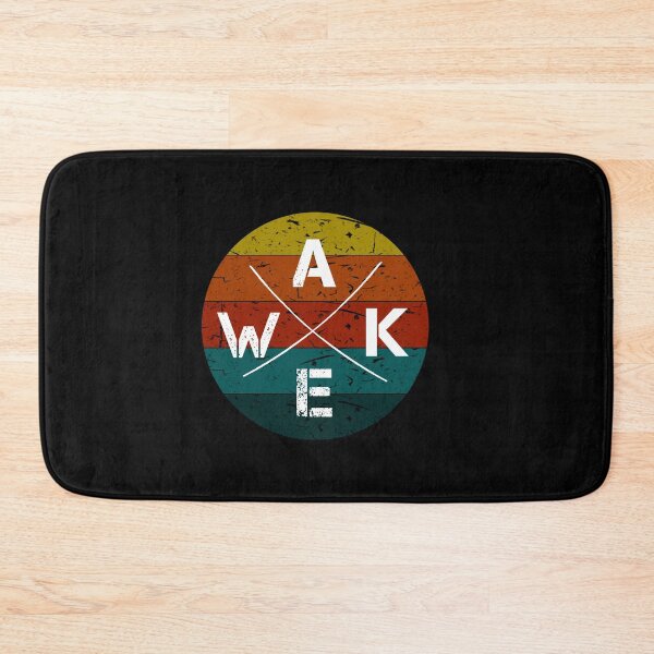 Item preview, wake surf Surfboard funny Vintage Retro gift  designed and sold by rachidhaz.