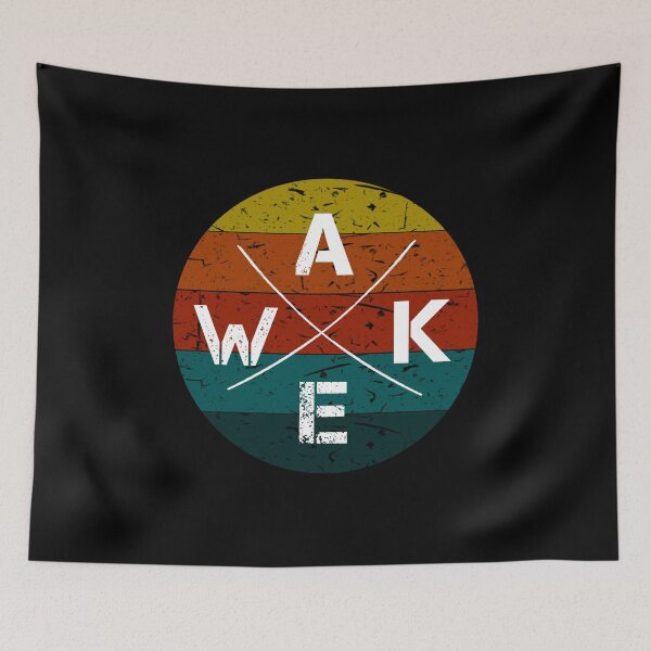 Item preview, wake surf Surfboard funny Vintage Retro gift  designed and sold by rachidhaz.