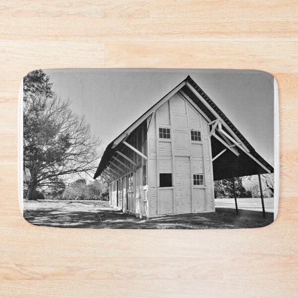 Item preview, Redcliffe Plantation Barn South Carolina Black And White designed and sold by LisaWootenPhoto.