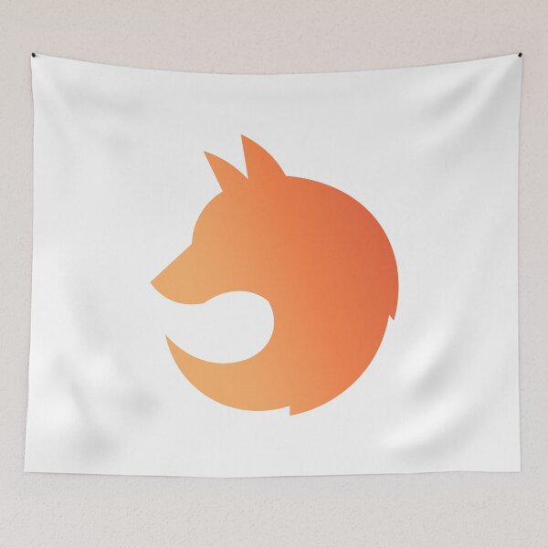 Item preview, Simple Fox in White designed and sold by Odecart  ⭐️⭐️⭐️⭐️⭐️.