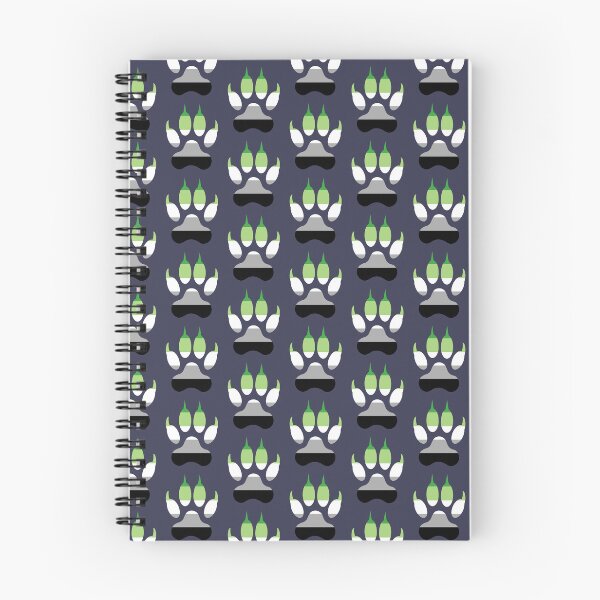 Item preview, Wolf Paw Aromantic Pride Background designed and sold by MMwolfdogden.
