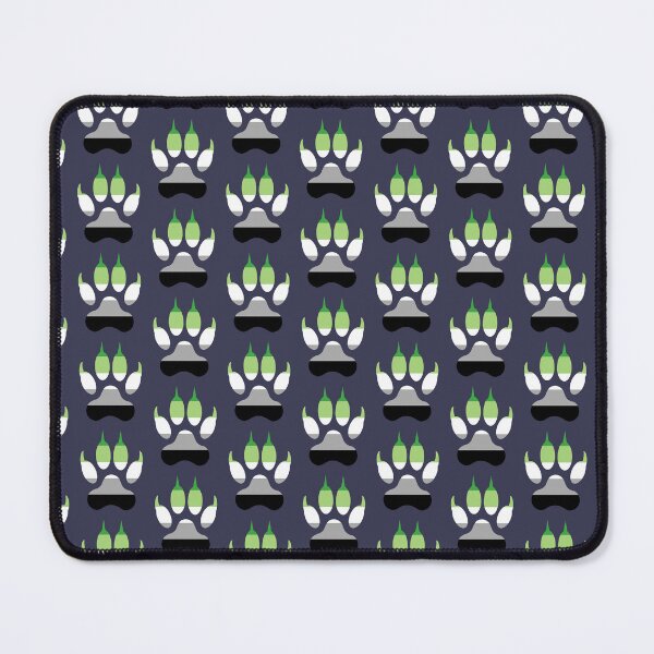 Item preview, Wolf Paw Aromantic Pride Background designed and sold by MMwolfdogden.