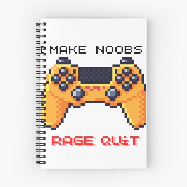 Item preview, Make Noob Rage Quit designed and sold by HdanRDesign.