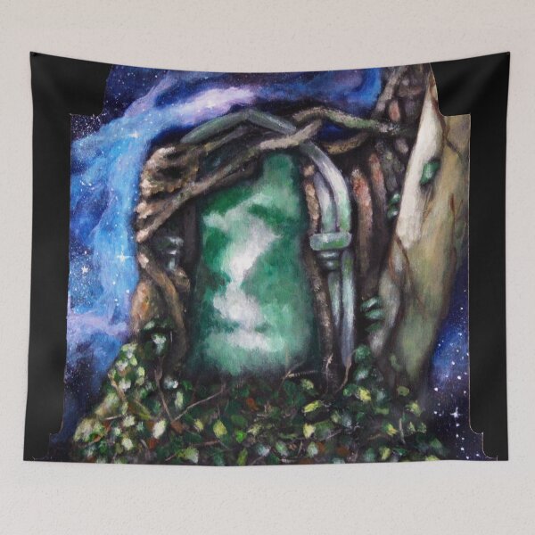 Item preview, Cosmic Gravestone designed and sold by albamargaritaart.