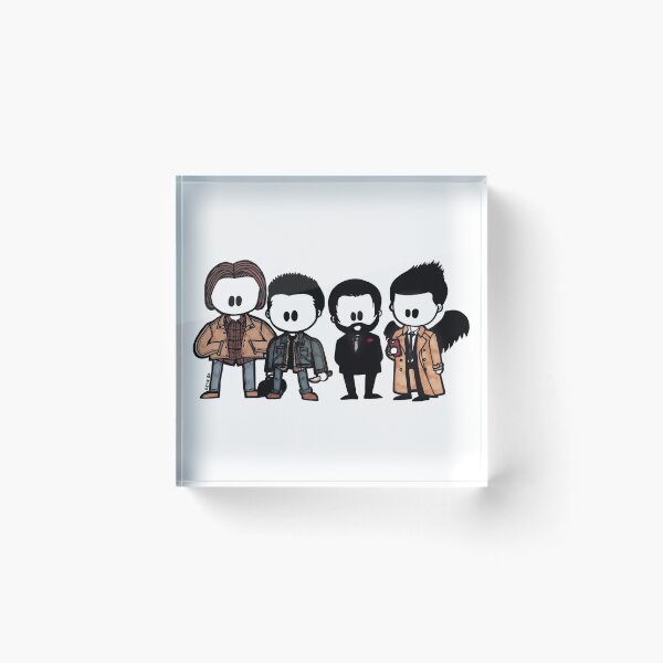 Item preview, Supernatural Sam Dean Crowley Cas designed and sold by gogenevieve.