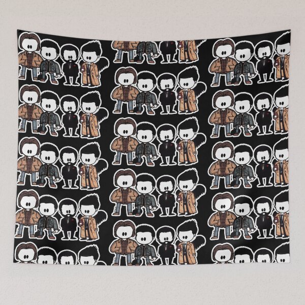 Item preview, Supernatural Sam Dean Crowley Cas designed and sold by gogenevieve.