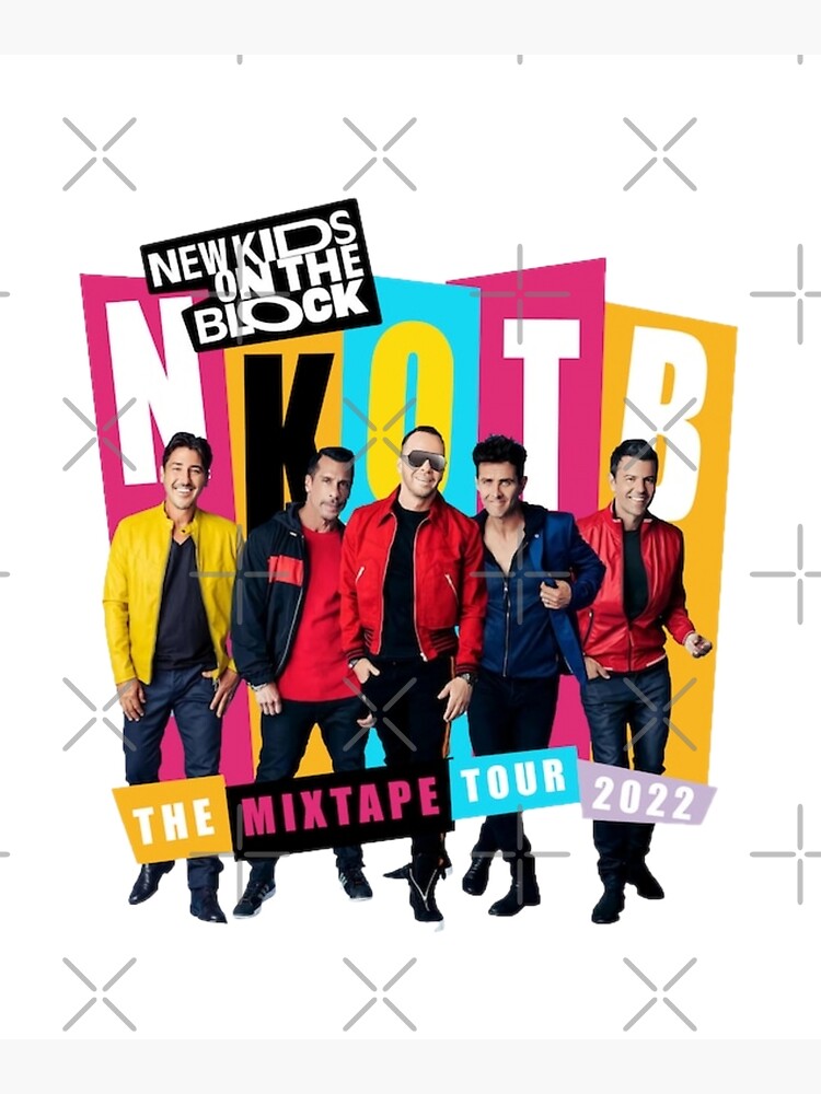 New Kids on the Block - The Mixtape tour poster