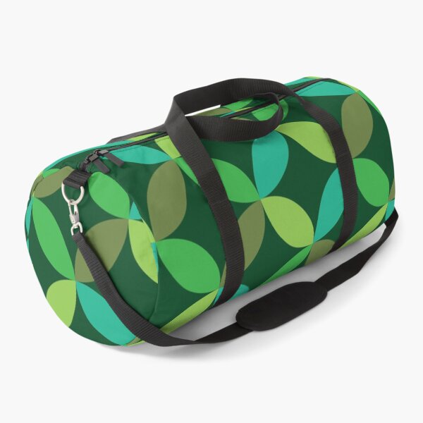 Item preview, Mid Century Modern Geometric green circles pattern designed and sold by Yasminepatterns .