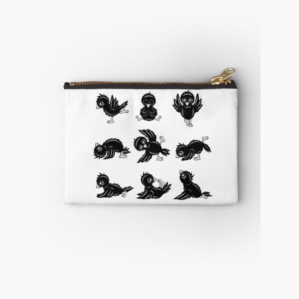 Item preview, cute crow yoga  designed and sold by Pezi-Creation.