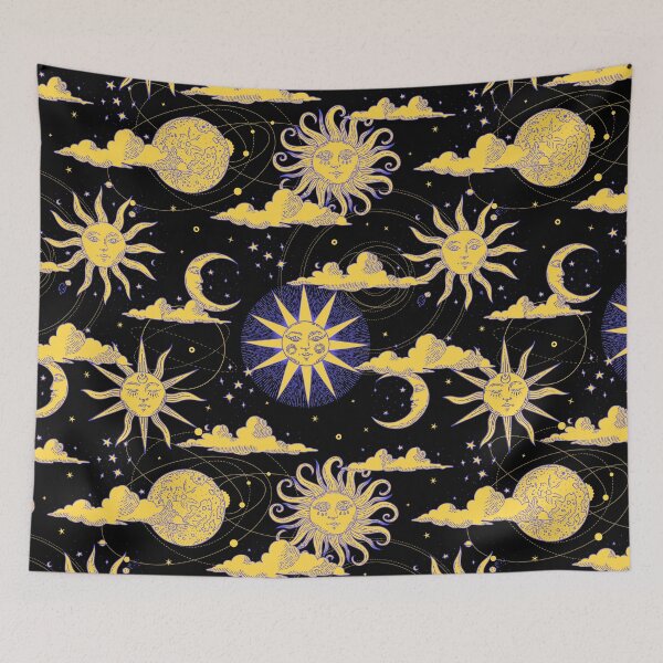 Item preview, Atmospheric Beauty - Seamless Pattern  designed and sold by Lit_Creation ⭐️⭐️⭐️⭐️⭐️.