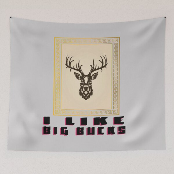 Item preview, I Like Big Bucks And I Cannot Lie Funny Hunting designed and sold by SydneyLoving.