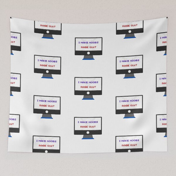 Item preview, Make Noob Rage Quit designed and sold by HdanRDesign.
