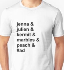 Jenna & Julien Family Unisex T-Shirt