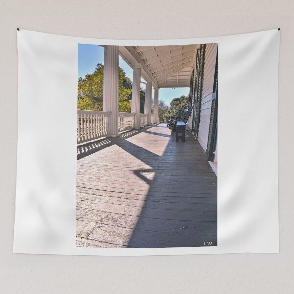 Item preview, Redcliffe Plantation Historic Site Front Porch designed and sold by LisaWootenPhoto.