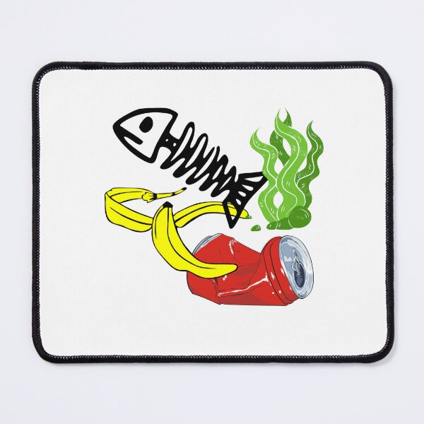 Item preview, Beach Trash with Fish Collection designed and sold by Yakisha Gates.