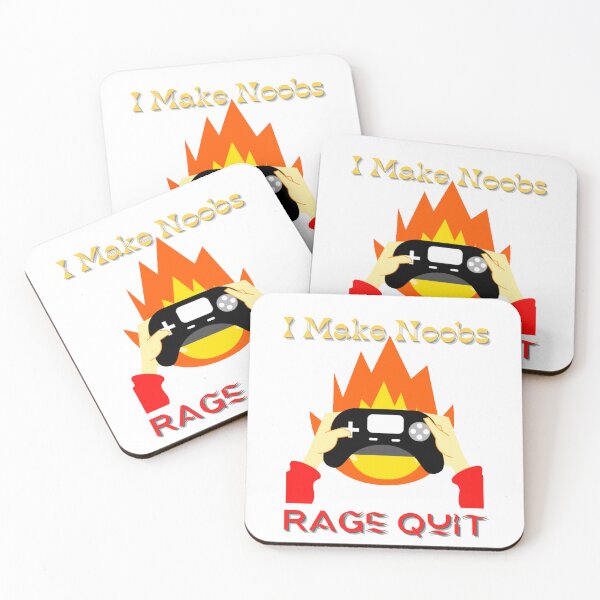 Item preview, Make Noob Rage Quit designed and sold by HdanRDesign.