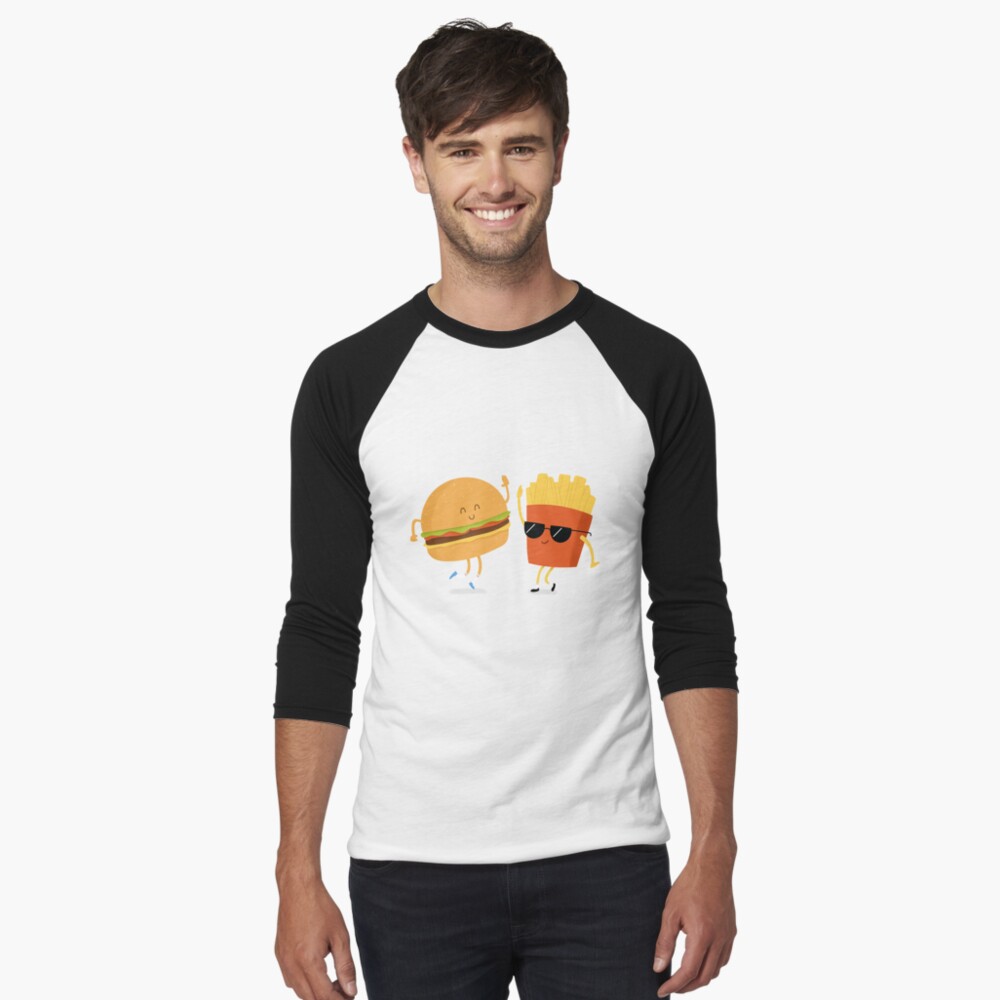 Item preview, Baseball ¾ Sleeve T-Shirt designed and sold by cartoonbeing.