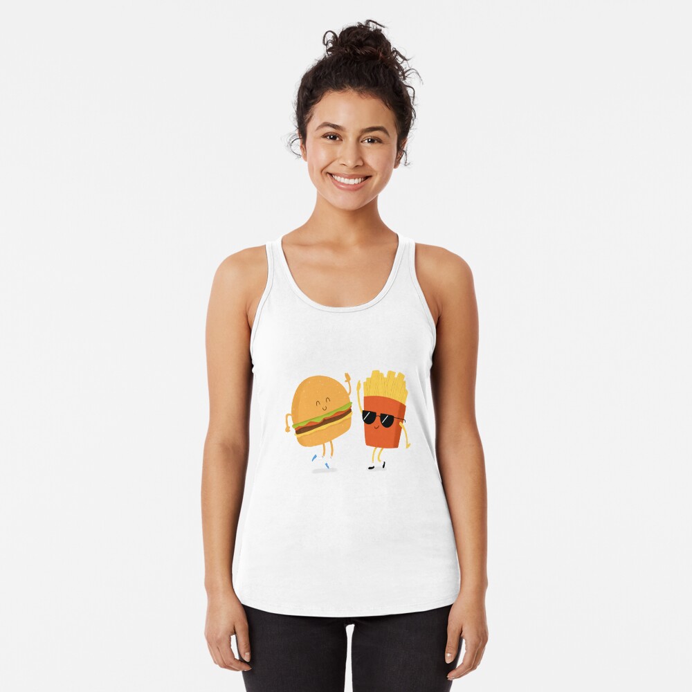 Item preview, Racerback Tank Top designed and sold by cartoonbeing.