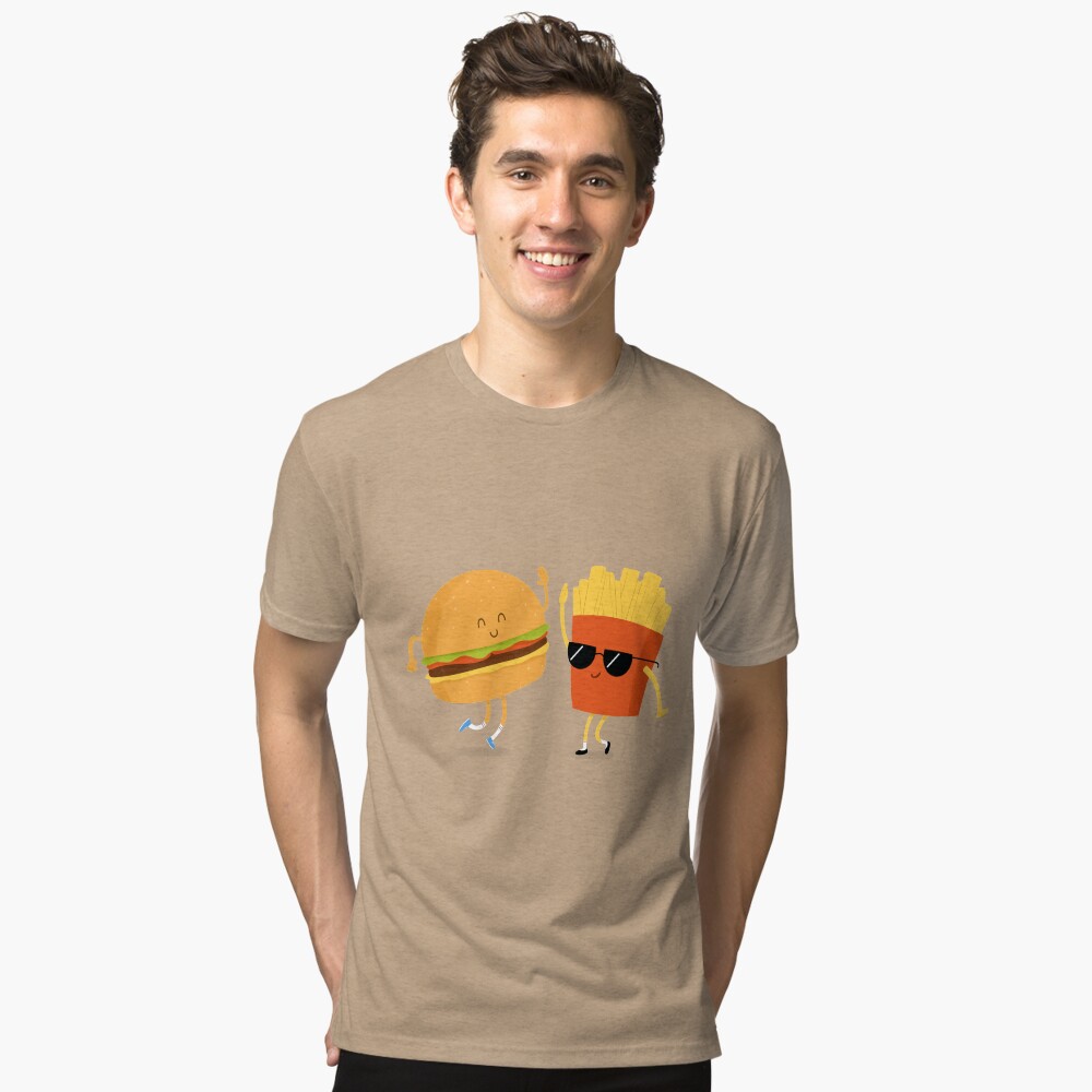Item preview, Tri-blend T-Shirt designed and sold by cartoonbeing.