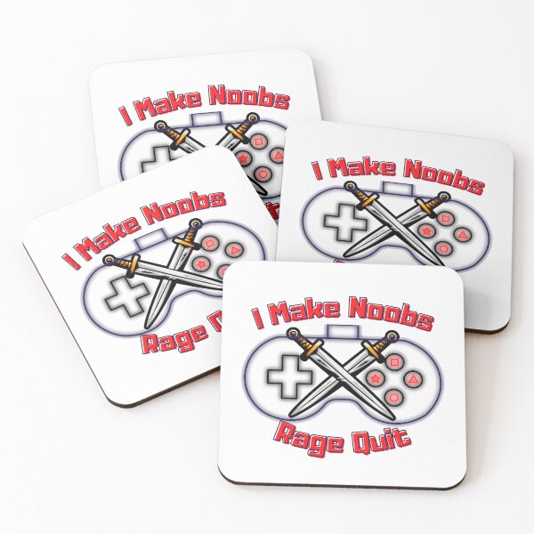 Item preview, Make Noob Rage Quit designed and sold by HdanRDesign.