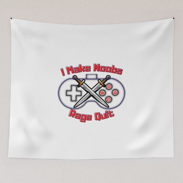 Item preview, Make Noob Rage Quit designed and sold by HdanRDesign.