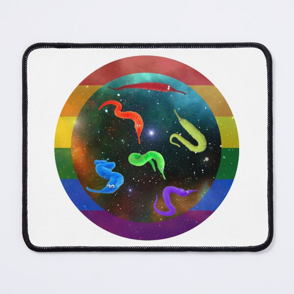Item preview, Gay Worm Galaxy Circle designed and sold by JayAceAro.