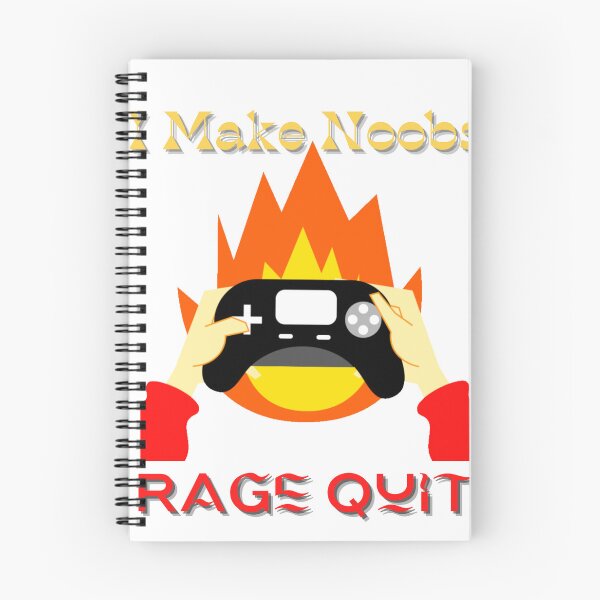 Item preview, Make Noob Rage Quit designed and sold by HdanRDesign.