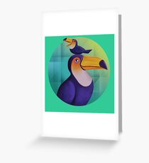 Tropical Toucan Greeting Card